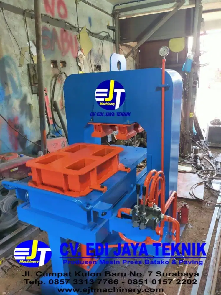 MESIN PRESS PAVING TYPE EJT 03 SATU SISI