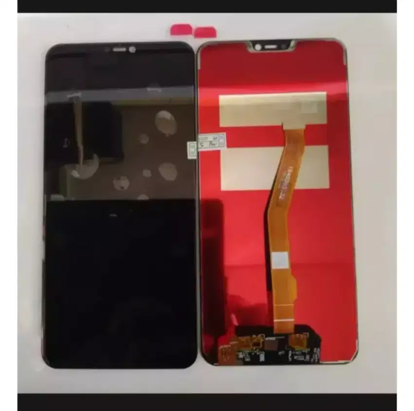 Lcd+touchscren fulset Vivo V9 Free pasang+ tempergls