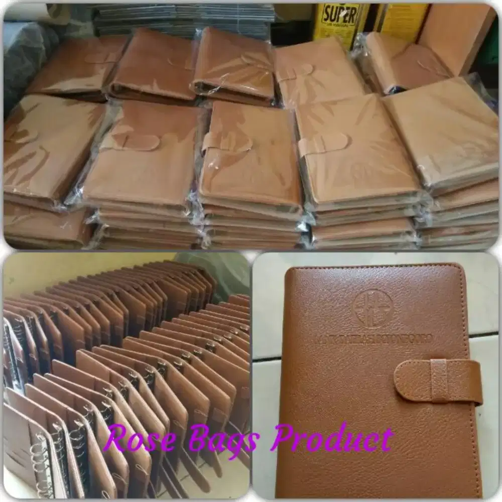 Buku agenda cover menu buku kerja