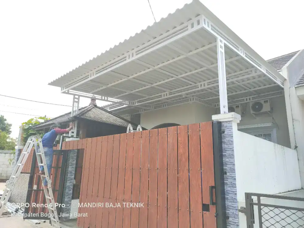 Kanopi baj ringan kanopi besi holo teralis pagar ralling #2