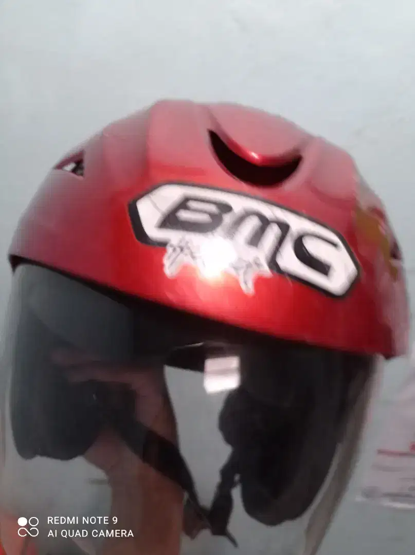 Helm merah BMC fuji 2nd harga termurah