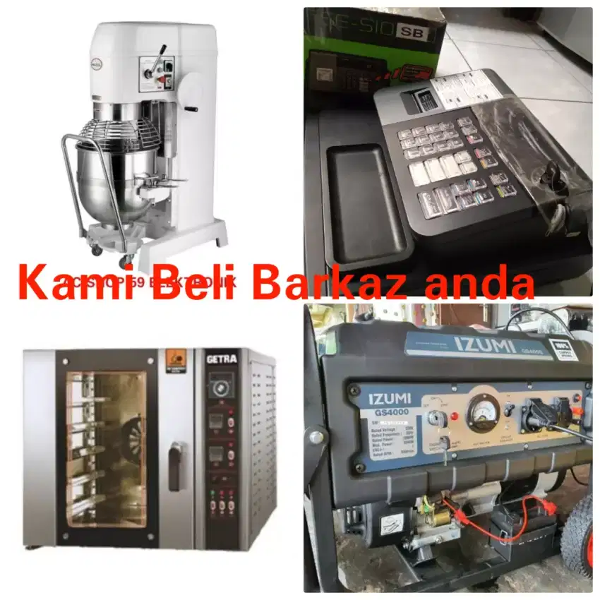 Kami beli mixer kue, Oven besar perlengkapan industri rumah tangga