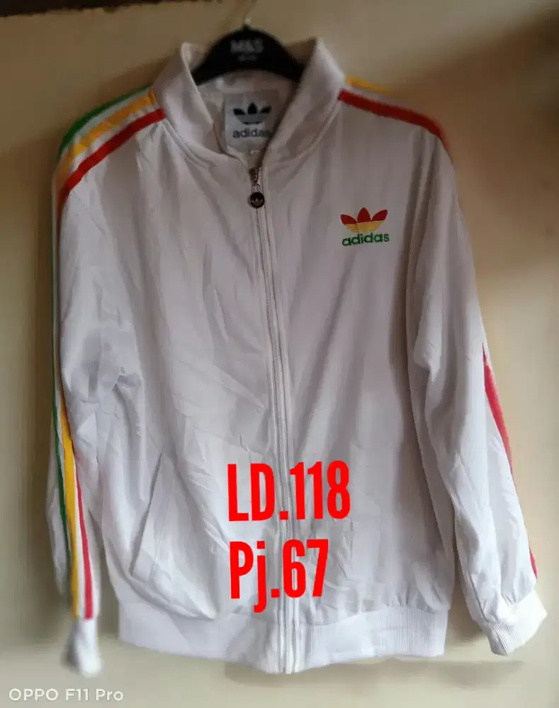 Jaket Adidas Trefoil double layer big logo original