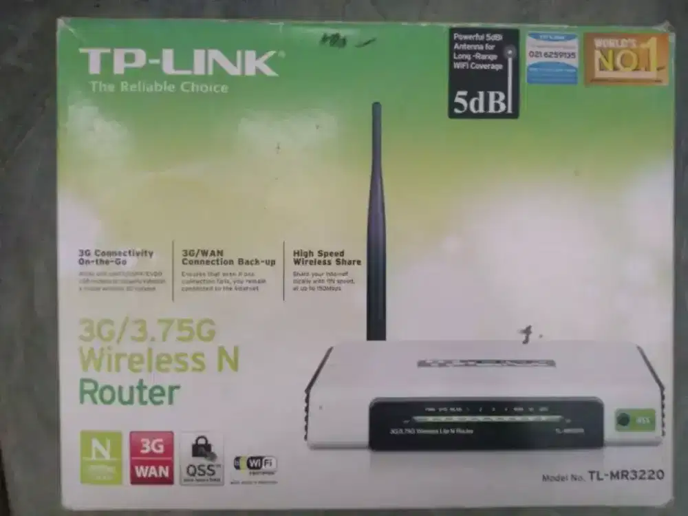 TP-LINK TL-MR3220 3G / 4G Wifi Router