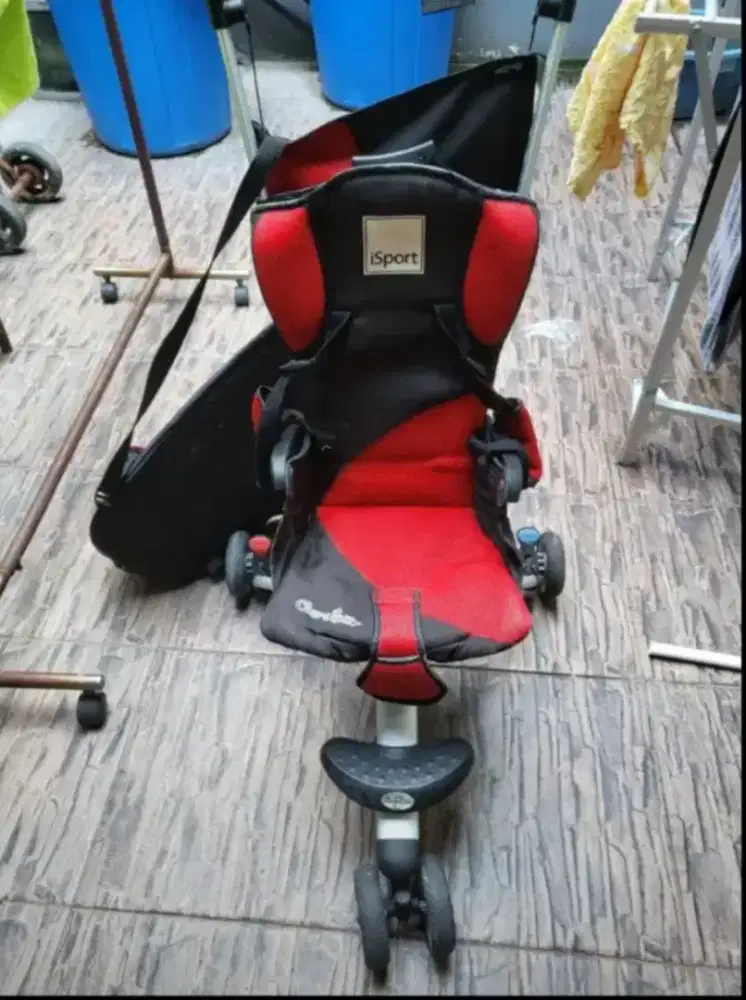 Dijual stroller i sport merah