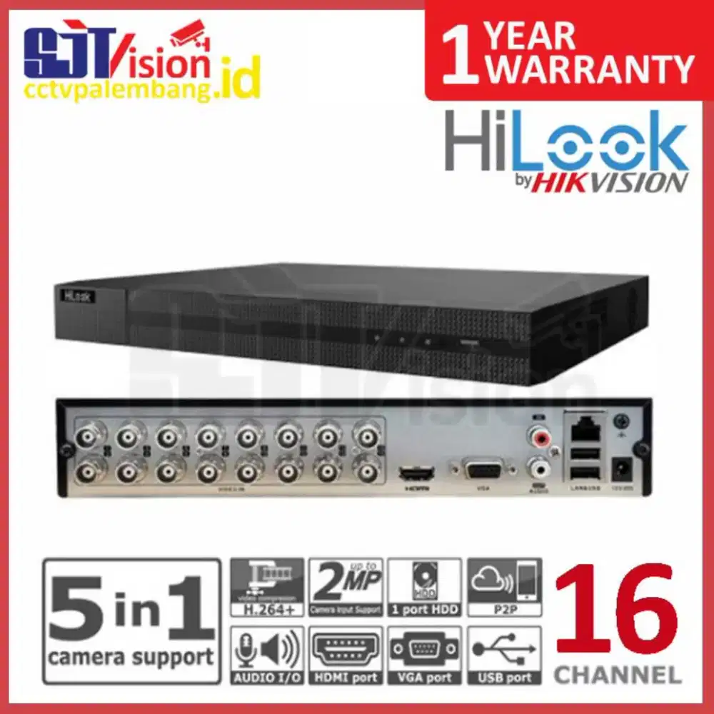 DVR Hilook (216G-F1) 2MP 16 Channel
