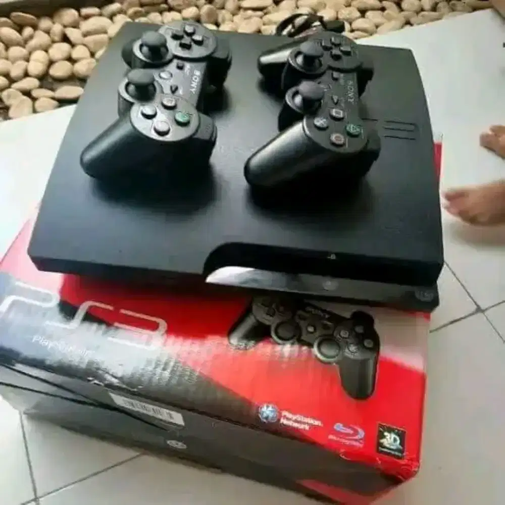 sony ps3 slim hdd 500gb like new