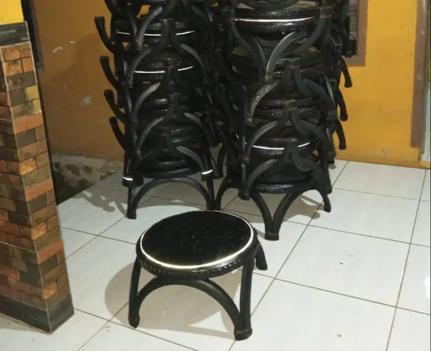 Kursi pemancingan dari ban