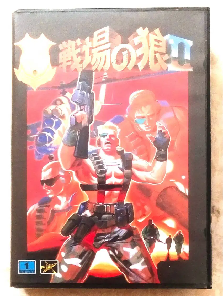 Kaset Game Sega Jadul Mercs (commando II)