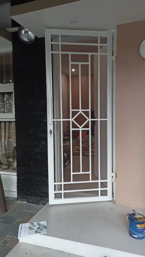 pintu tralis pagar kanopy reling tangga balkon dll