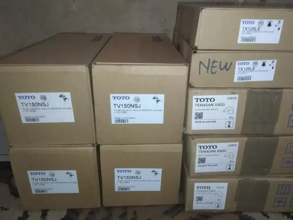 Jual beli sisa proyek valve toto