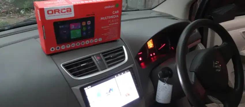 Pemasangan head unit android orca 9 inci ram 2/32 di Suzuki Ertiga