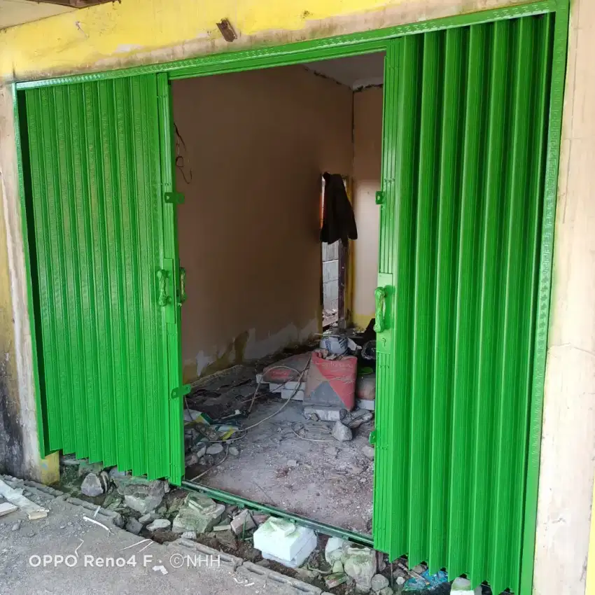 Folding get dan rolling door