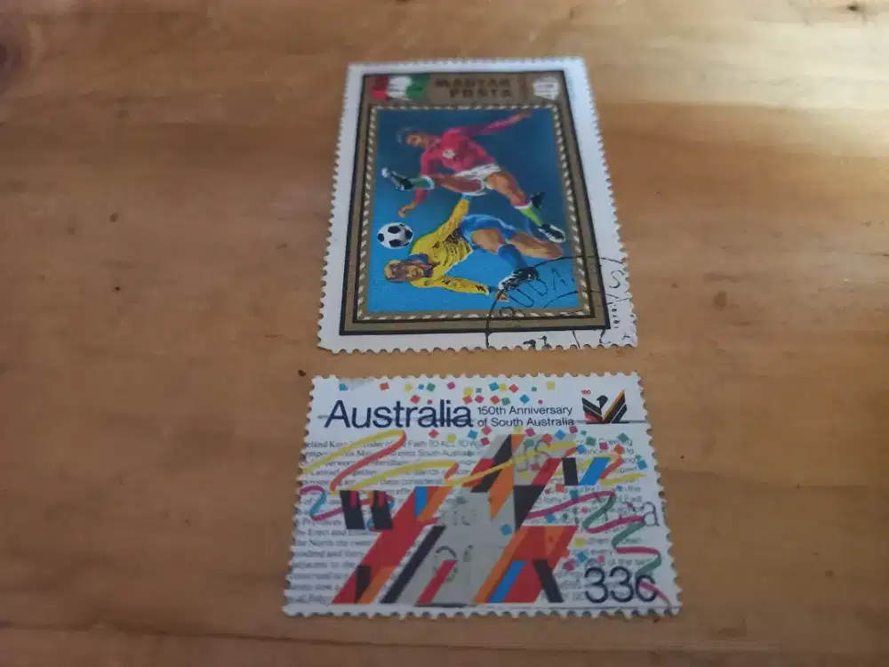 Perangko Magyar Posta dan Australia