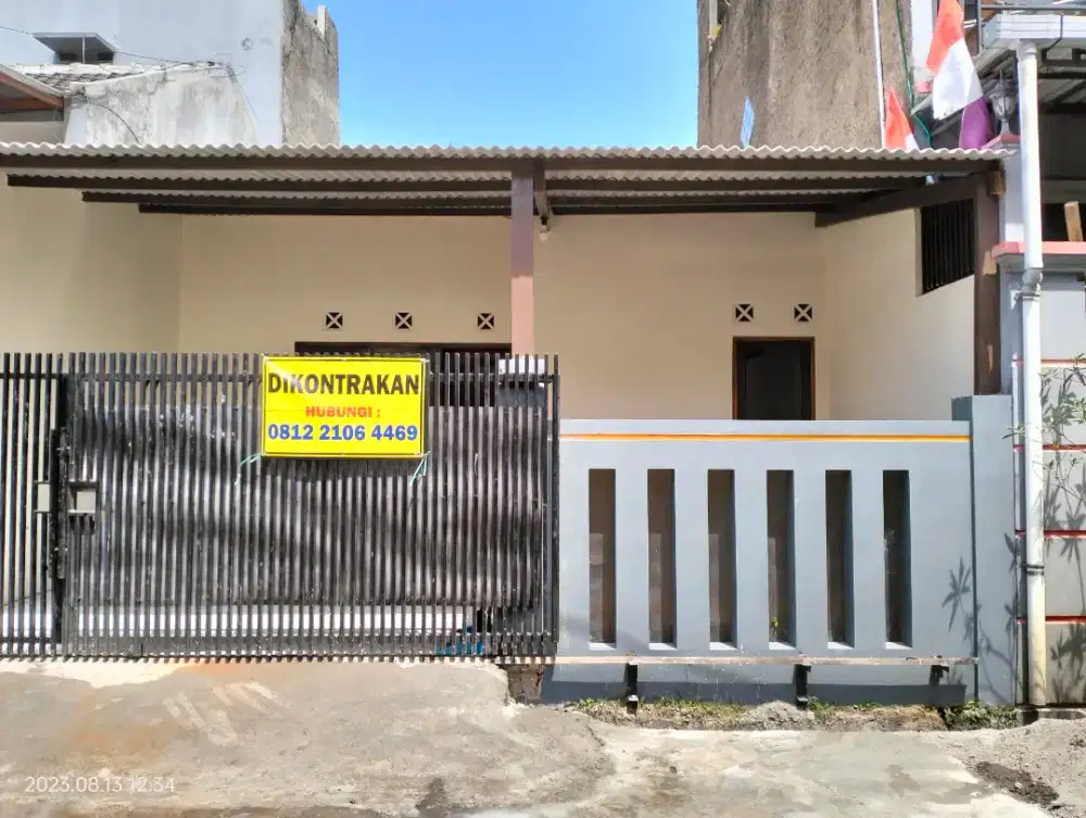 Dikontrakkan rumah Permata Biru