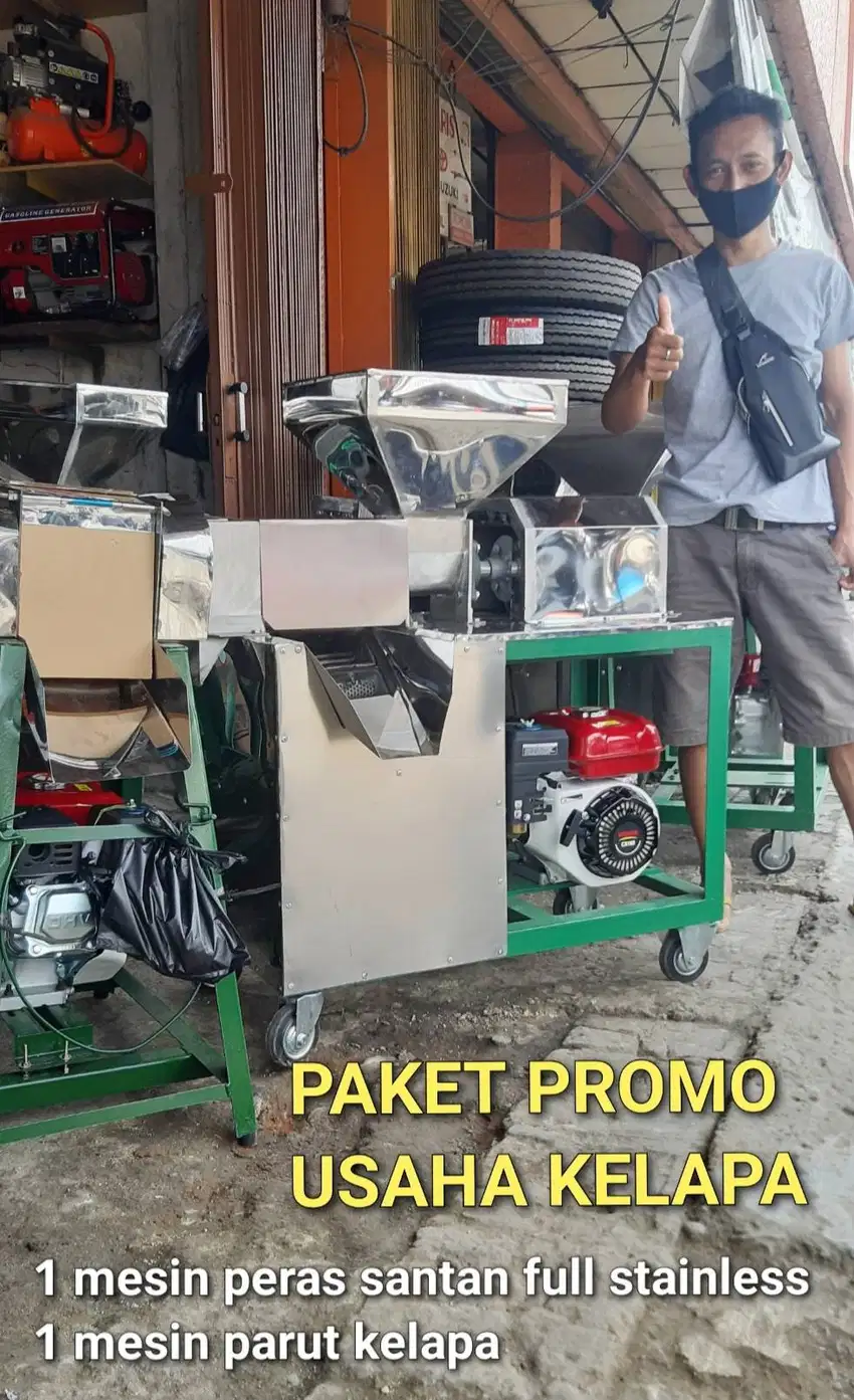 MESIN PERAS SANTAN kualitas super / BISA COD