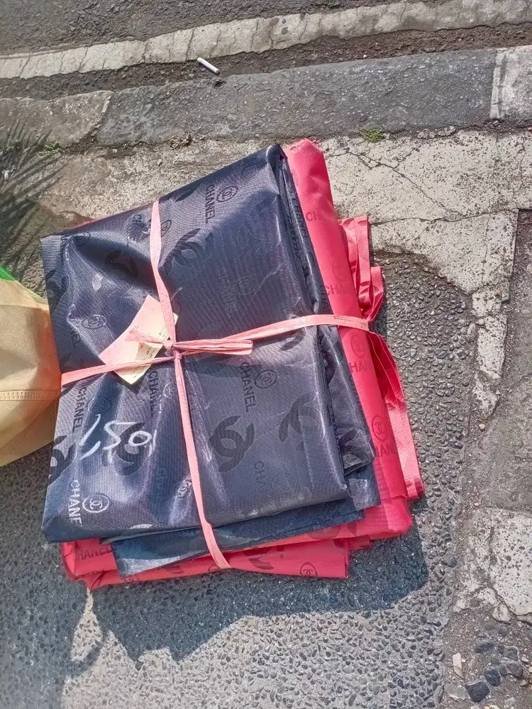 Bahan Tas Kanvas Laminasi