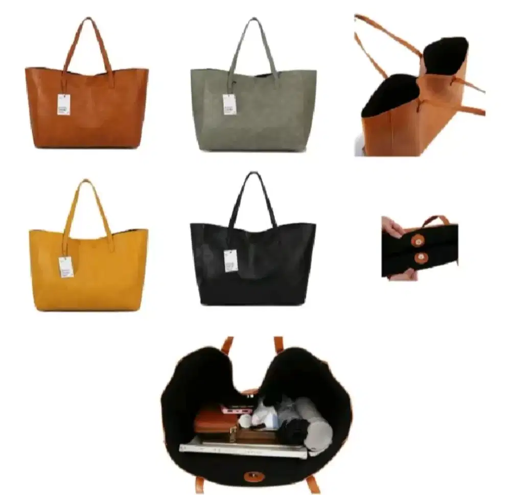 Tas wanita totebag polos
