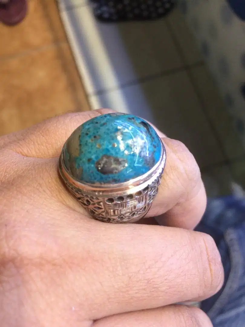 Pirus persia badar perak ring perak