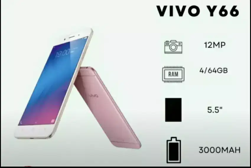 HP android baru Vivo Y66 ram 4/64