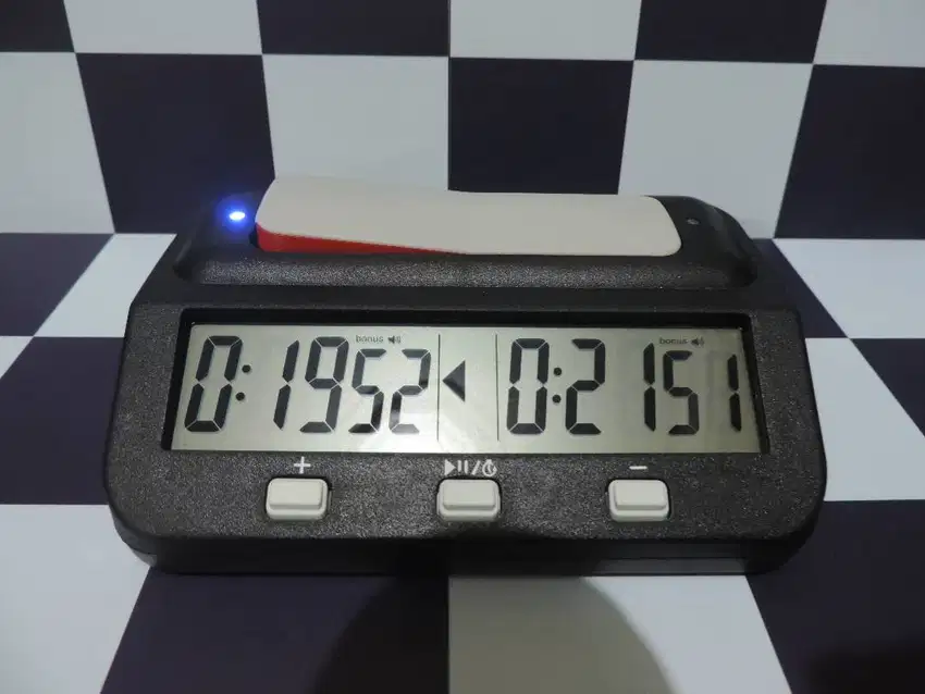 Jam Catur Digital Timer Standar Percasi dengan Lampu Indicator