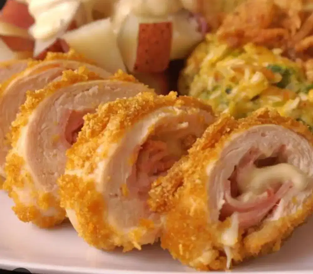 Cordon bleu chicken roll 5pcs