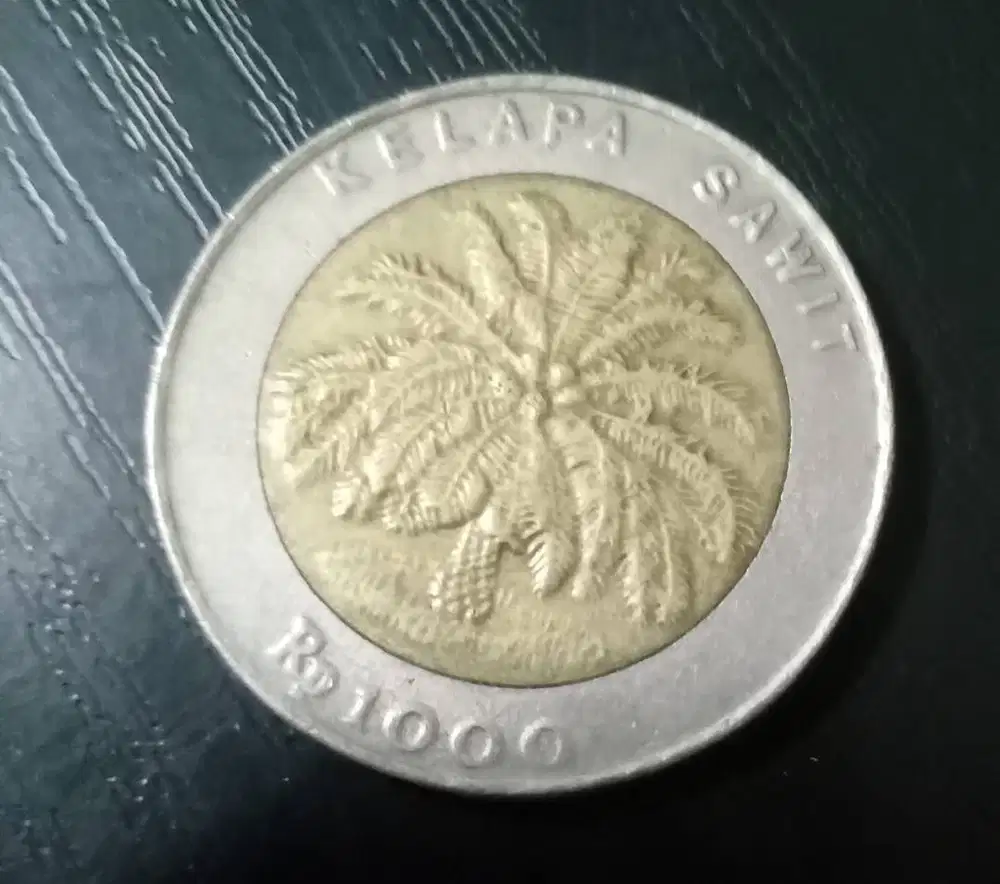 Uang Logam Koin Kuno 1000 Rupiah Indonesia Tahun 1996 (Harga Nego)