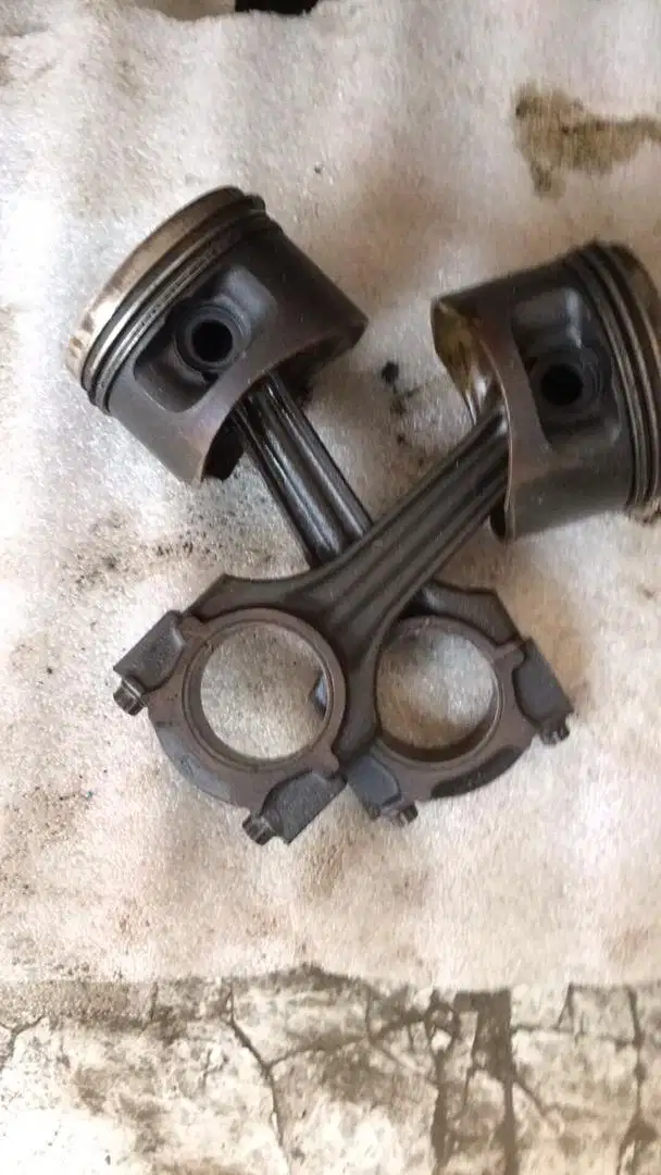 Piston set std. copotan Mercy Boxer W124
