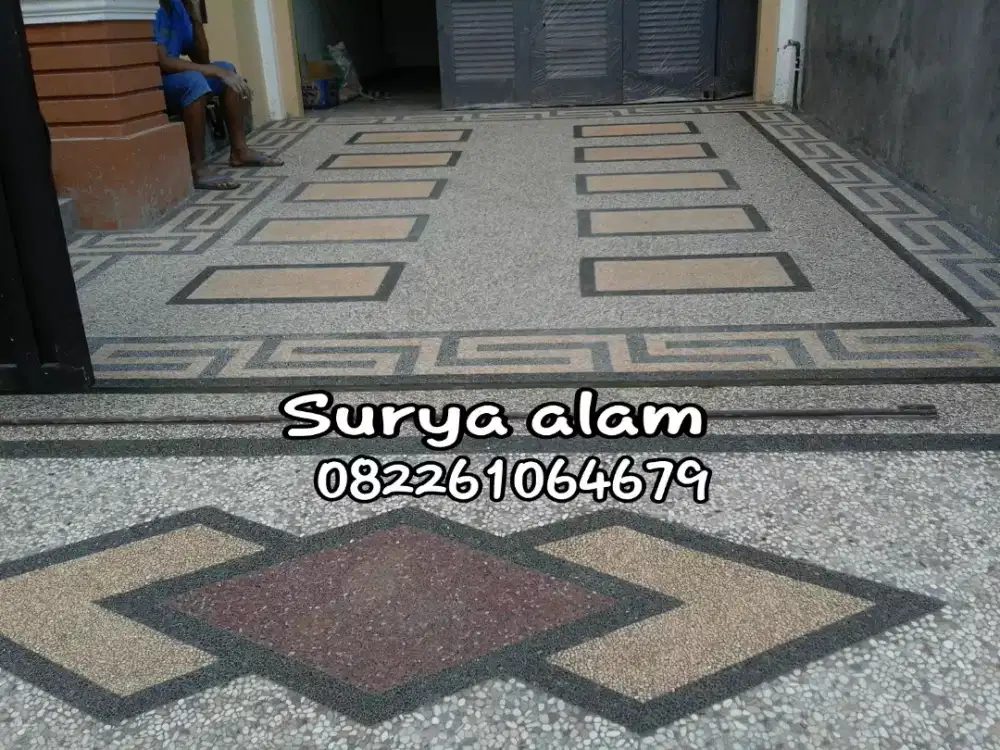 Tukang batu koral sikat semarang