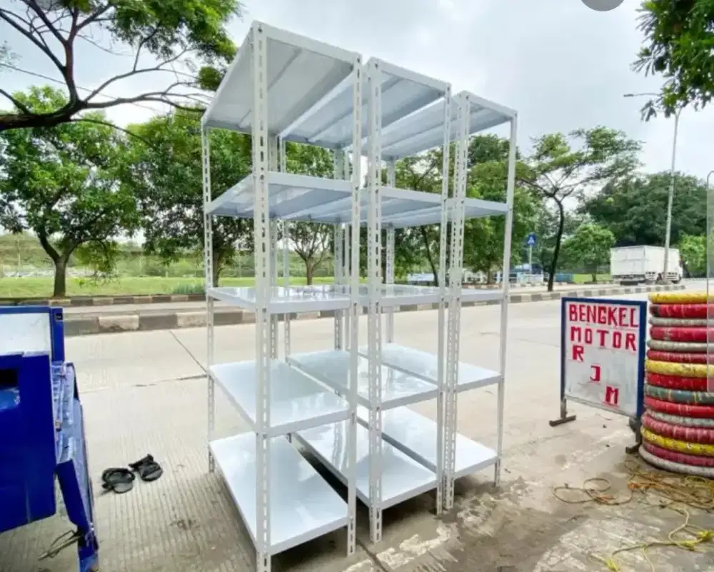 Rak besi susun 5, rak besi malang