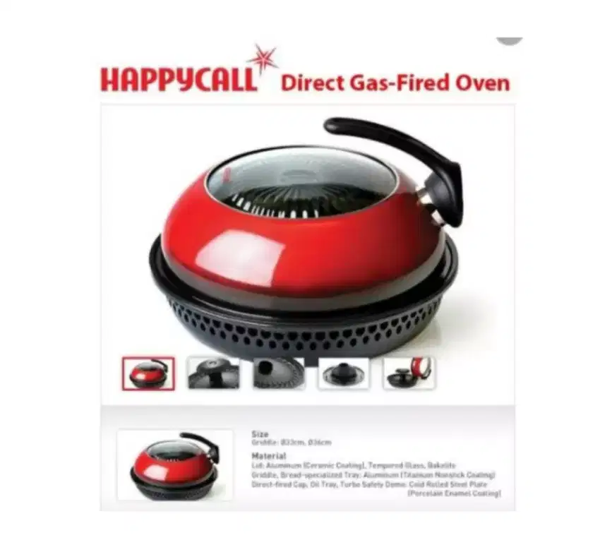 Happycall BBQ and Grill Ex display