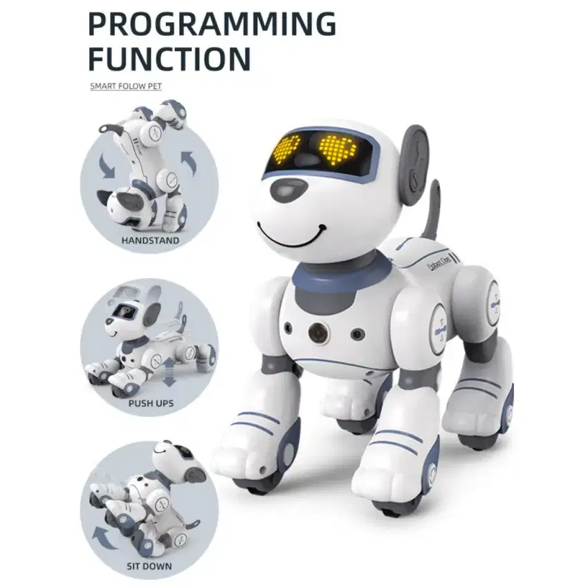 etoki mainan anak robot anjing pintar talking dancing with remote