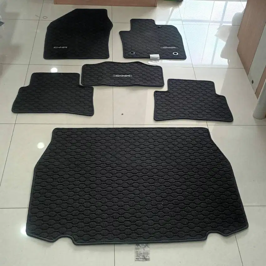 SALE! Karpet Bludru Toyota CHR 2016 - 2023 100% Ori Full set bagasi