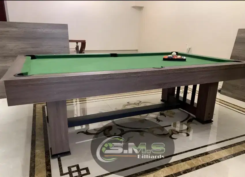 Billiard Table Biliar Bilyar 8ft 8feet Multi Legs Full Set Bola Besar