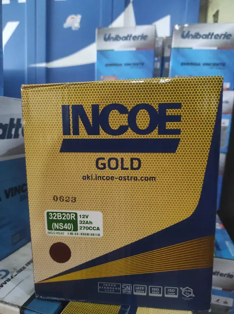 Aki Incoe NS40Z Hybrid – Untuk Avanza, Xenia, Terios – Garansi 2 Bulan
