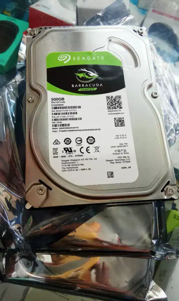 Hardisk PC, CCTV, Seagate 3.5  500 GB, mediaLand