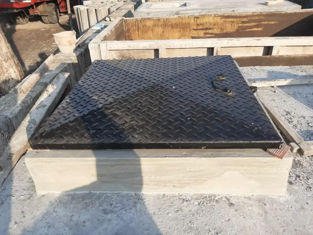 Tandon air beton cor tanam