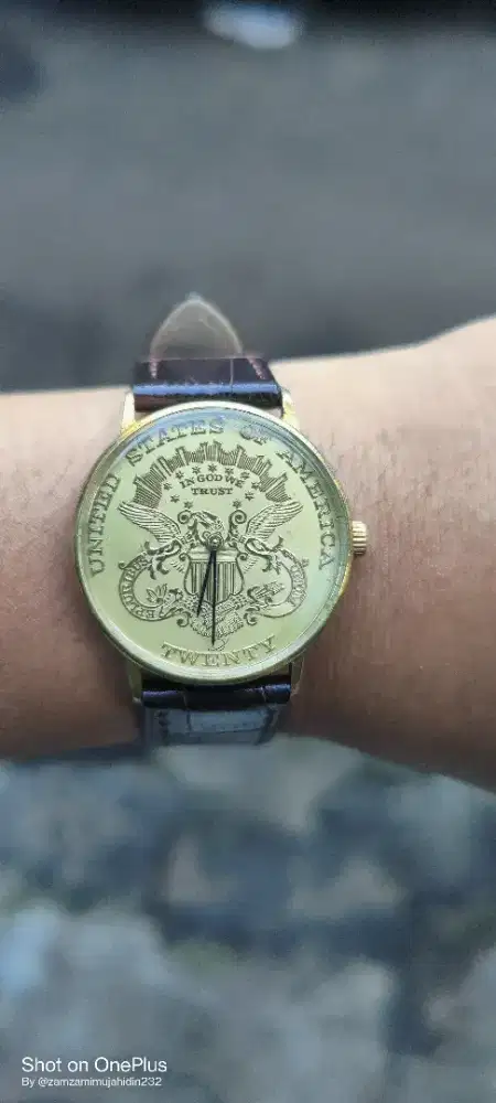 Enicar Gold Coin Veri Rare original