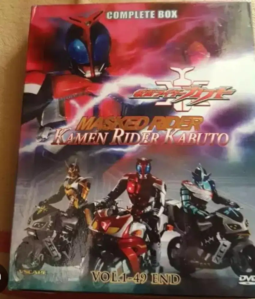 Dvd cd tokusatsu kamen rider the mcd