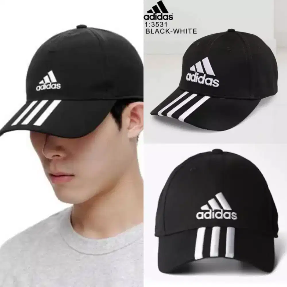 Foto pakai 2025 topi adidas