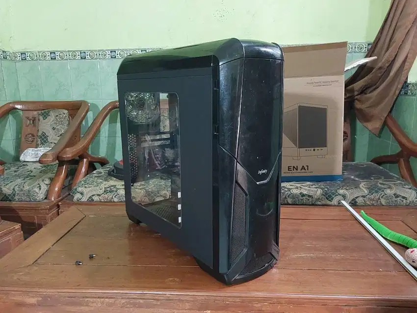 Casing PC Infinity Dark Knight Bisa Banyak HDD