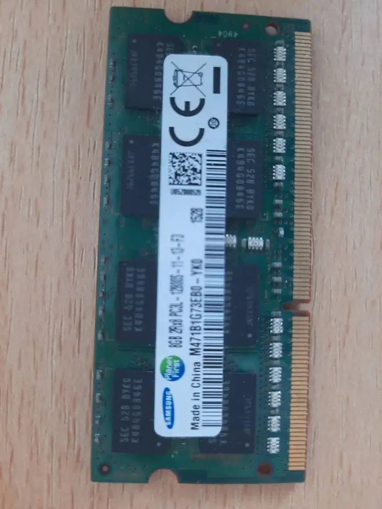 RAM Laptop Samsung 8GB DDR3L PC3L12800S