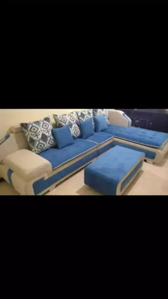 Sofa L/Selonjor + meja