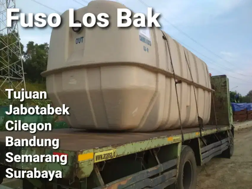 Sewa truk fuso max 15 ton bak terbuka semua kota di Pulau Jawa