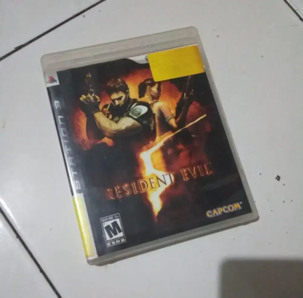kaset ps3 resident evil 5 original