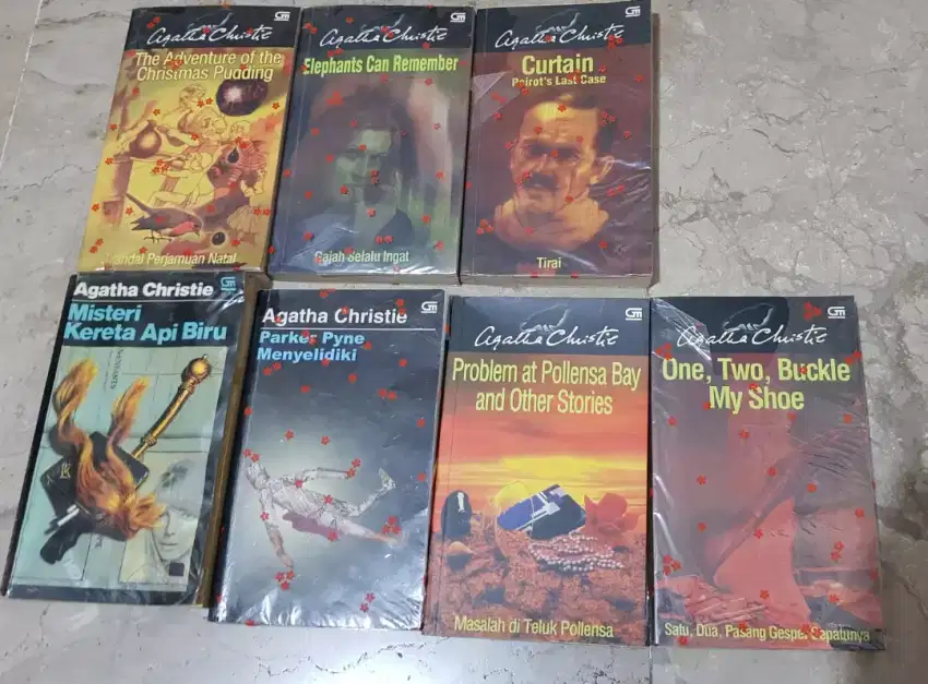 BUKU NOVEL KOLEKS AGATHA CHRISTIE