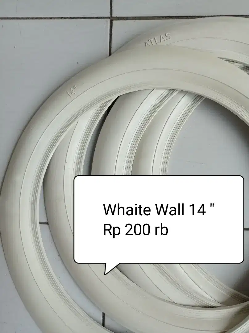 Karet sintetis 14 inc 4 roda.Avanza,