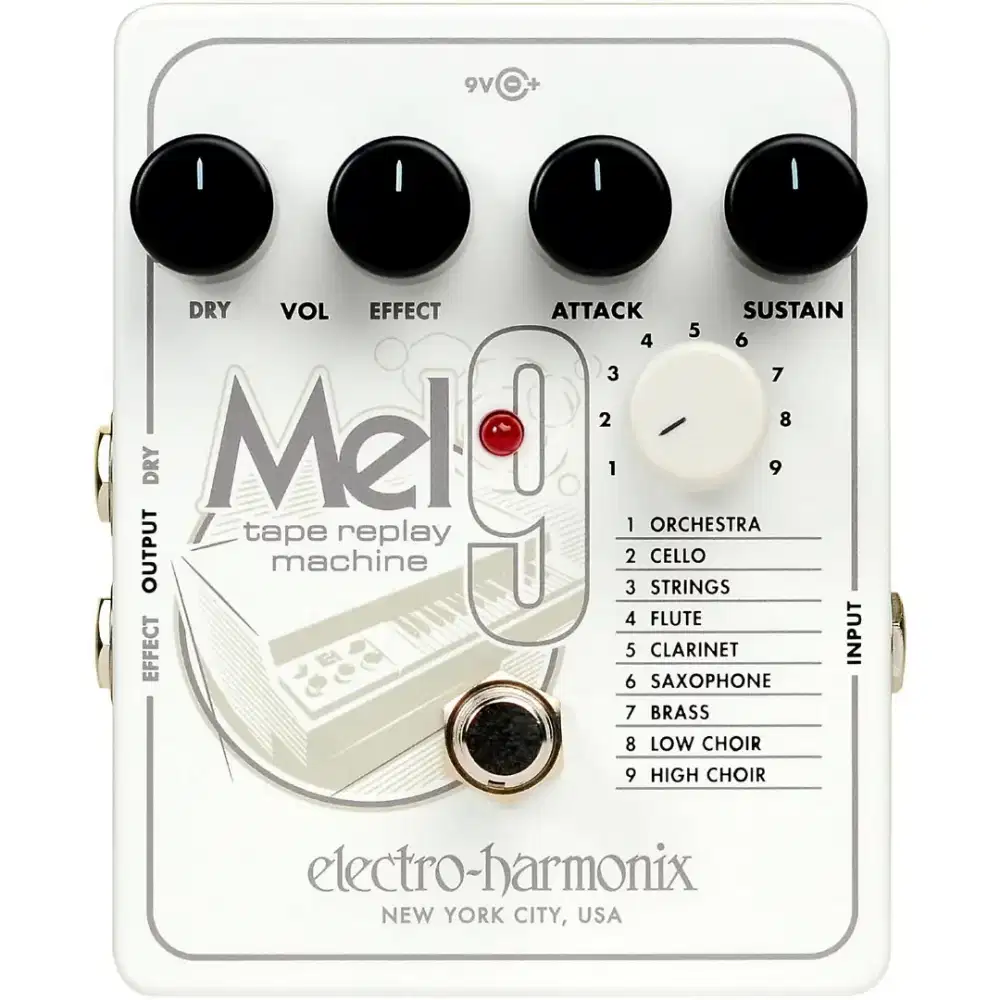 Effect Electro Harmonic MEL9 Tape Replay Machine ( Efek String dll)