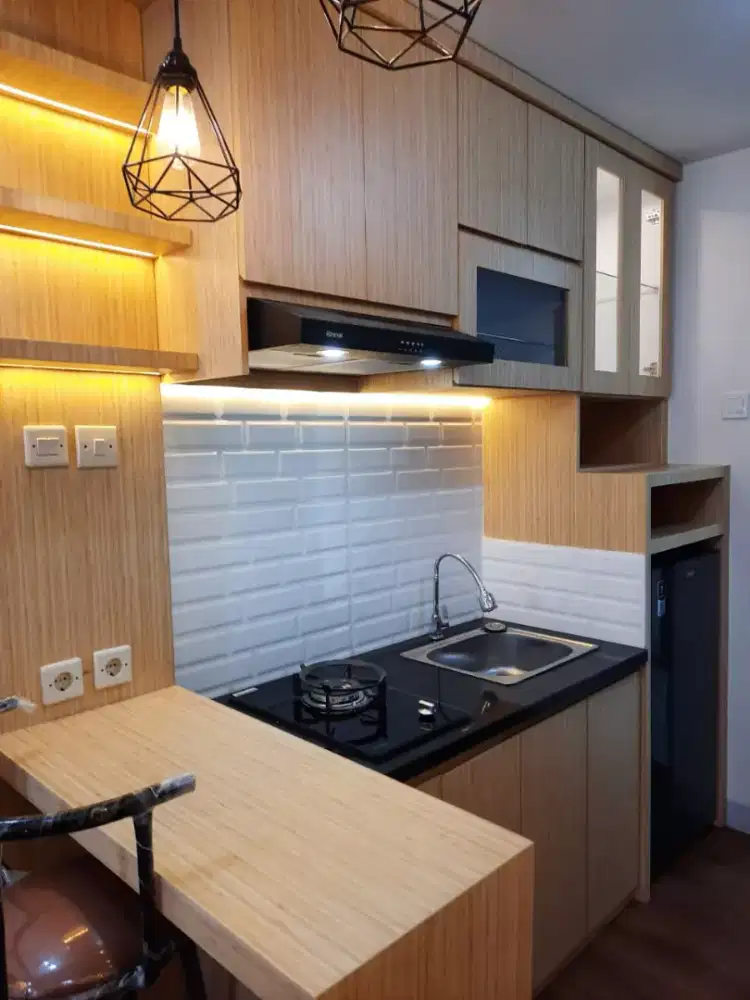 kitchen set warna kombinasi