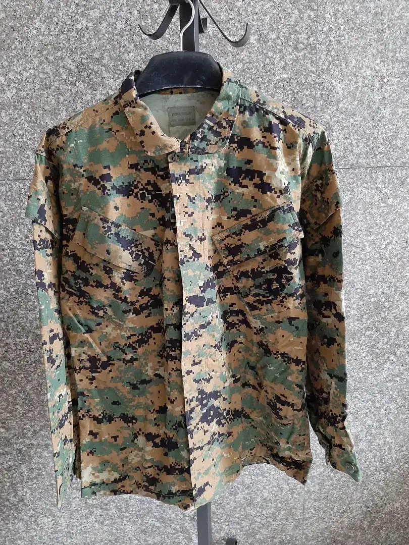 Jaket USMC BDU Marpat camo gov. Isdur Ripstop cotton ukuran M